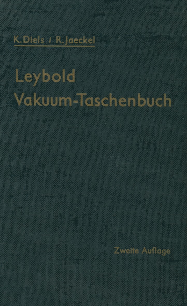 Leybold Vakuum-Taschenbuch