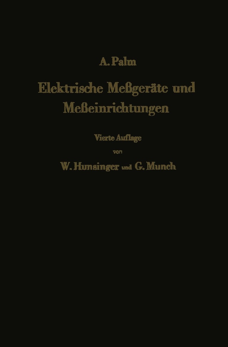 Elektrische Megerte und Meeinrichtungen 1