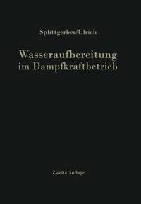 bokomslag Wasseraufbereitung im Dampfkraftbetrieb