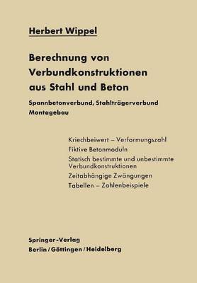 bokomslag Berechnung von Verbundkonstruktionen aus Stahl und Beton