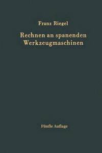 bokomslag Rechnen an spanenden Werkzeugmaschinen