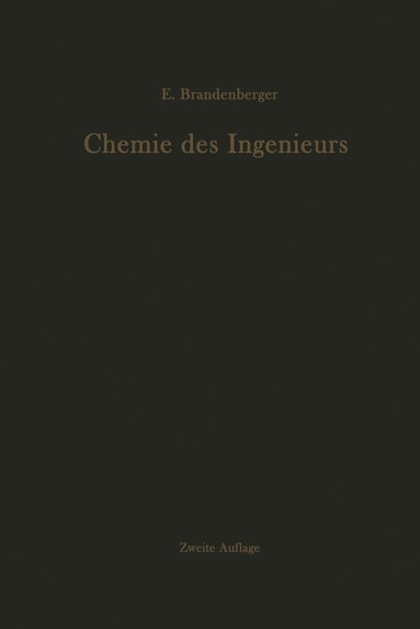 bokomslag Chemie des Ingenieurs