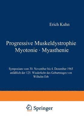 bokomslag Progressive Muskeldystrophie Myotonie  Myasthenie