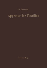 bokomslag Appretur der Textilien