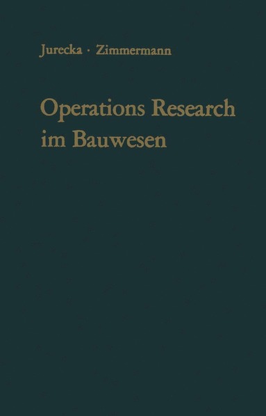 bokomslag Operations Research im Bauwesen