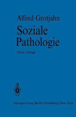 bokomslag Soziale Pathologie