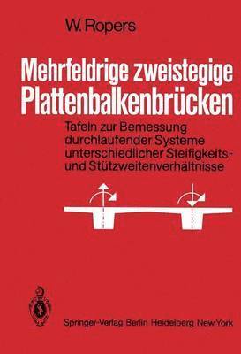 bokomslag Mehrfeldrige zweistegige Plattenbalkenbrcken