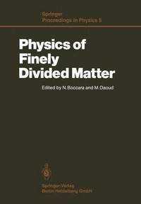 bokomslag Physics of Finely Divided Matter