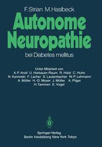 bokomslag Autonome Neuropathie bei Diabetes mellitus