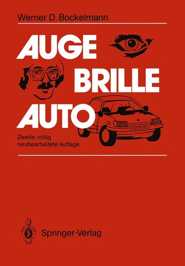bokomslag Auge - Brille - Auto