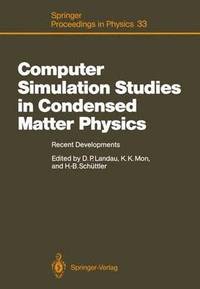 bokomslag Computer Simulation Studies in Condensed Matter Physics
