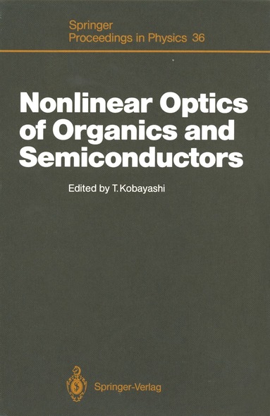 bokomslag Nonlinear Optics of Organics and Semiconductors