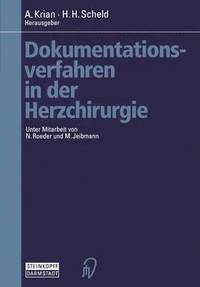 bokomslag Dokumentationsverfahren in der Herzchirurgie