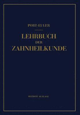 bokomslag Lehrbuch der Zahnheilkunde