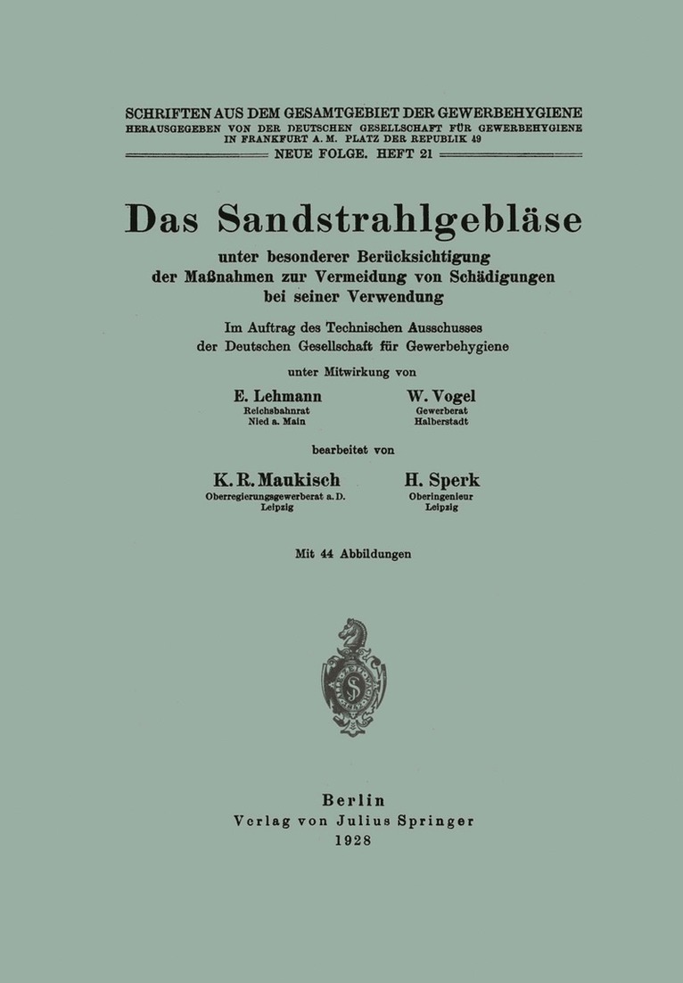 Das Sandstrahlgeblse 1