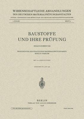Baustoffe und Ihre Prüfung