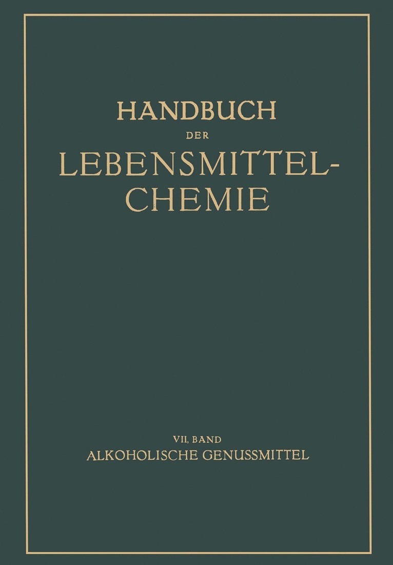 Alkoholische Genussmittel 1