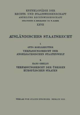 Auslndisches Staatsrecht 1