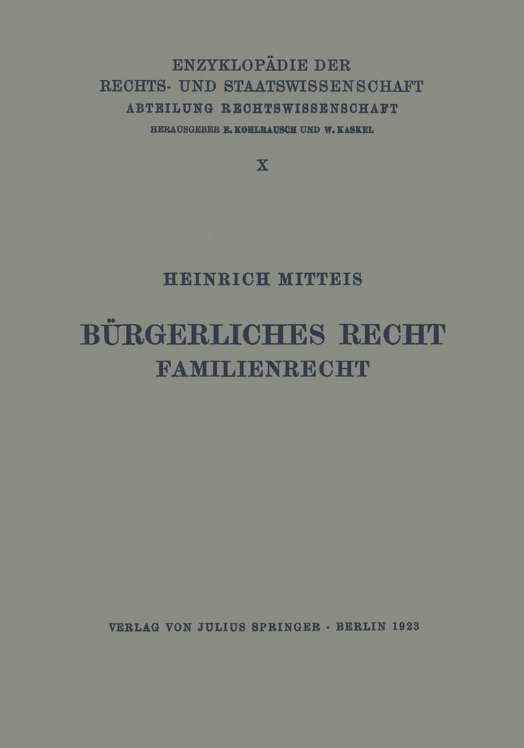 Brgerliches Recht Familienrecht 1