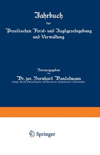 bokomslag Jahrbuch der Preuischen Forst- und Jagdgesetzgebung und Verwaltung