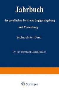 bokomslag Jahrbuch der preuischen Forst- und Jagdgesetzgebung und Verwaltung