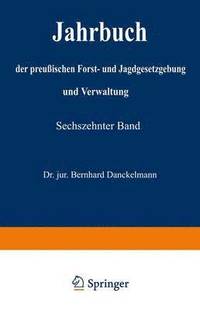 bokomslag Jahrbuch der preußischen Forst- und Jagdgesetzgebung und Verwaltung