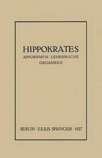 bokomslag Hippokrates