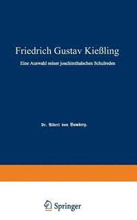 bokomslag Friedrich Gustav Kieling