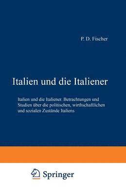 bokomslag Italien und die Italiener