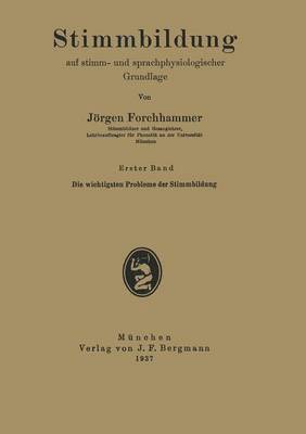 bokomslag Stimmbildung auf stimm- und sprachphysiologischer Grundlage