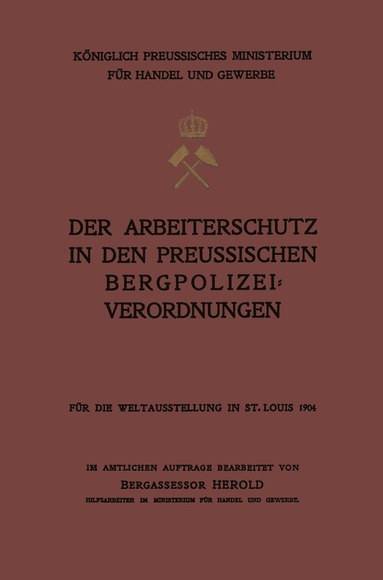 bokomslag Der Arbeiterschutz in den Preussischen Bergpolizeiverordnungen