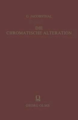 Die chromatische Alteration im liturgischen Gesang der abendlndischen Kirche 1