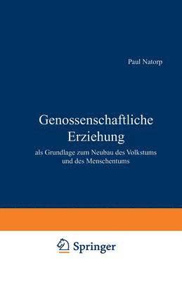 Genossenschaftliche Erziehung 1