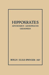 bokomslag Hippokrates