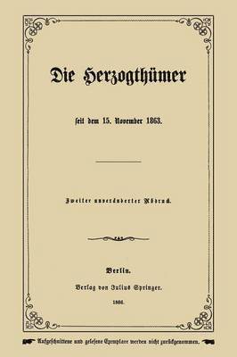 Die Herzogthmer 1