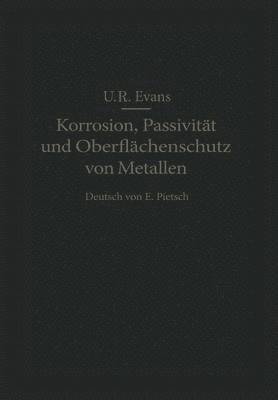 bokomslag Korrosion, Passivitt und Oberflchenschutz von Metallen