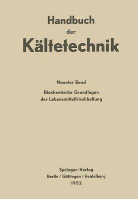 bokomslag Biochemische Grundlagen der Lebensmittelfrischhaltung