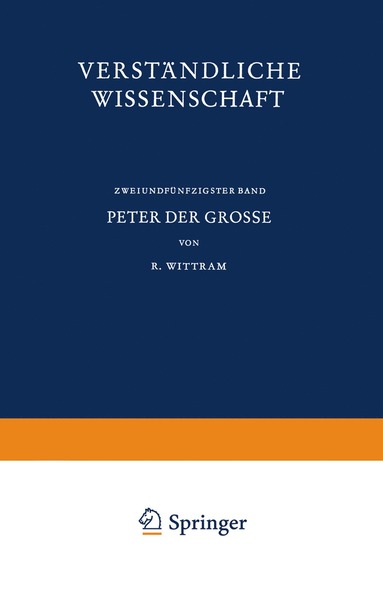 bokomslag Peter der Grosse