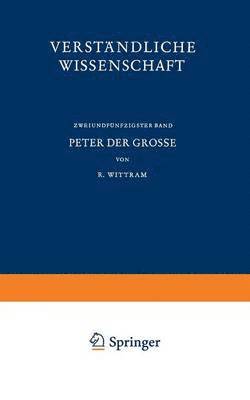 Reinhard Wittram - Peter der Grosse, Häftad