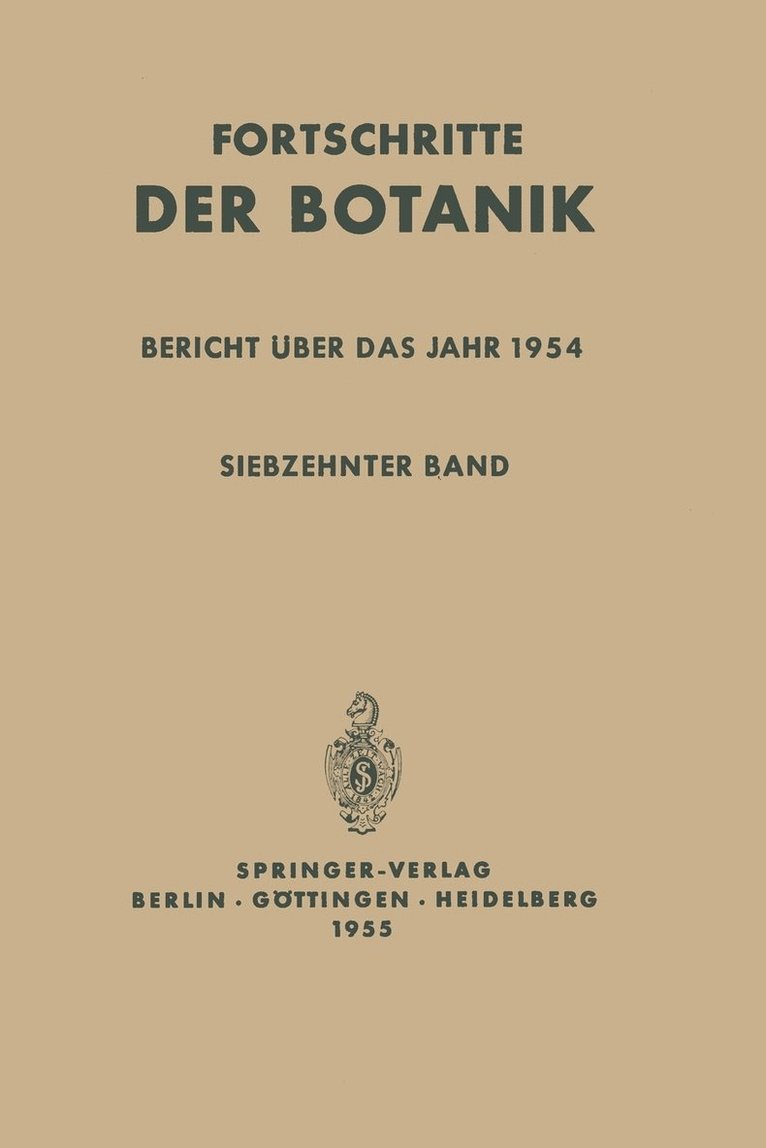 Bericht ber das Jahr 1954 1