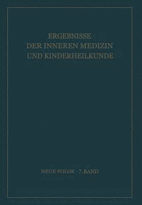 bokomslag Ergebnisse der Inneren Medizin und Kinderheilkunde