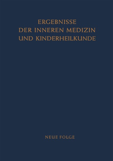Ludwig Heilmeyer, Rudolf Schoen - Ergebnisse der Inneren Medizin und Kinderheilkunde, Häftad