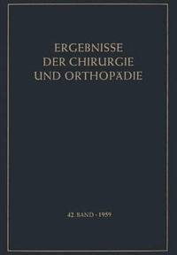 bokomslag Ergebnisse der Chirurgie und Orthopädie