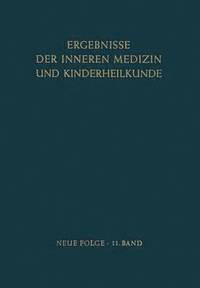 bokomslag Ergebnisse der Inneren Medizin und Kinderheilkunde