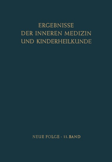 Ludwig Heilmeyer, Rudolf Schoen - Ergebnisse der Inneren Medizin und Kinderheilkunde, Häftad