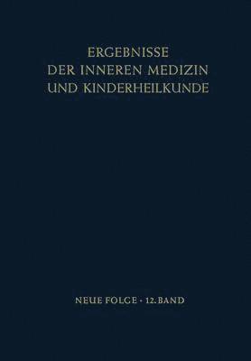 bokomslag Ergebnisse der Inneren Medizin und Kinderheilkunde