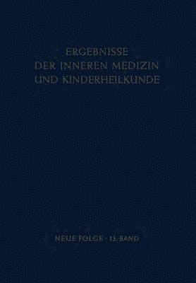 bokomslag Ergebnisse der Inneren Medizin und Kinderheilkunde