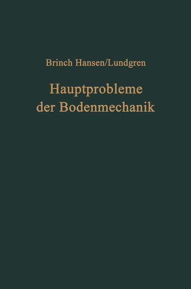 bokomslag Hauptprobleme der Bodenmechanik