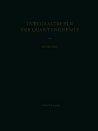 bokomslag Integraltafeln zur Quantenchemie