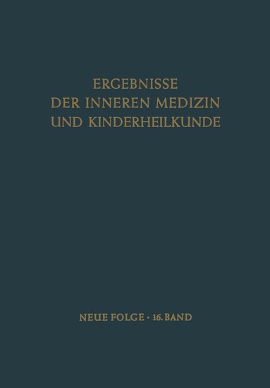 Ludwig Heilmeyer, Rudolf Schoen, B. de Rudder - Ergebnisse der Inneren Medizin und Kinderheilkunde, Häftad